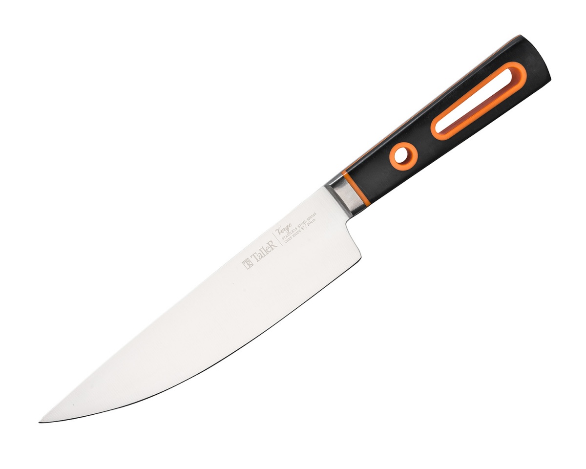 Поварской нож TalleR 2065,черный