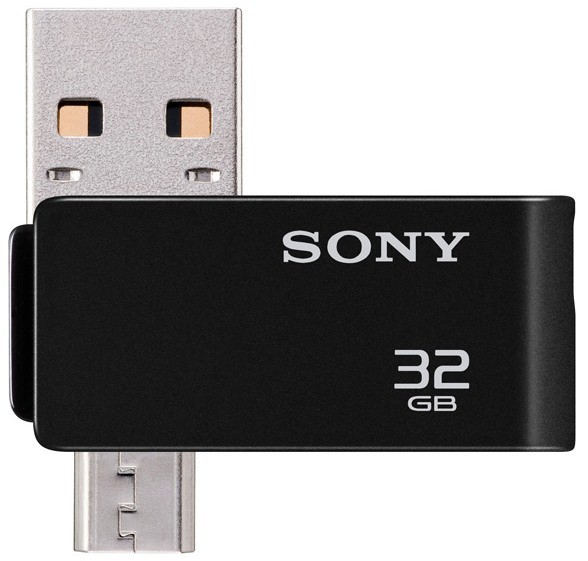 Флеш накопитель Sony 32GB, USB - microUSB