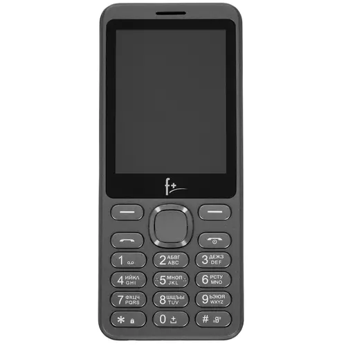 Телефон сотовый F+ S286 Dark Grey