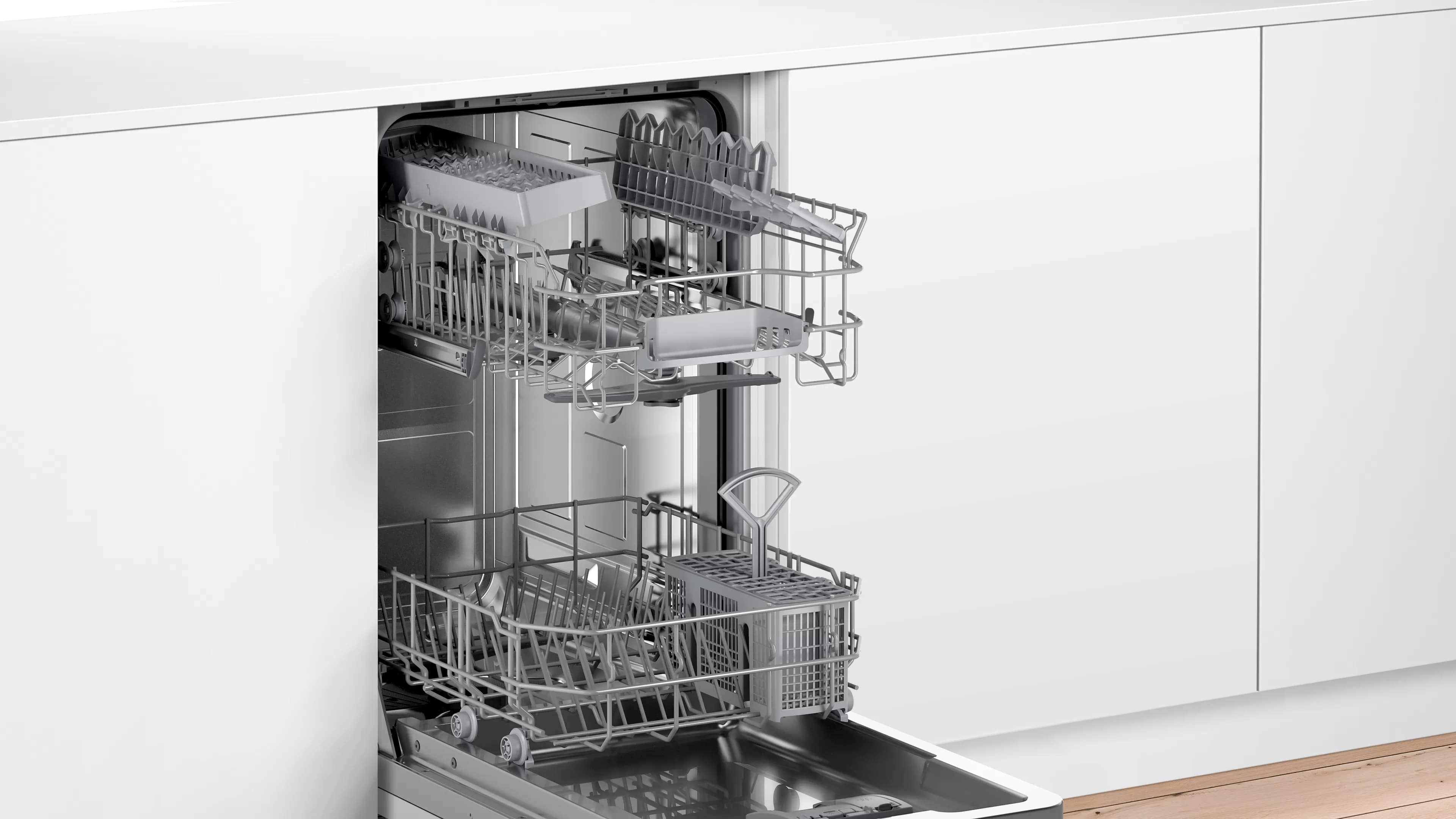 Посудомоечная машина Bosch SRH4HKX11R, белый