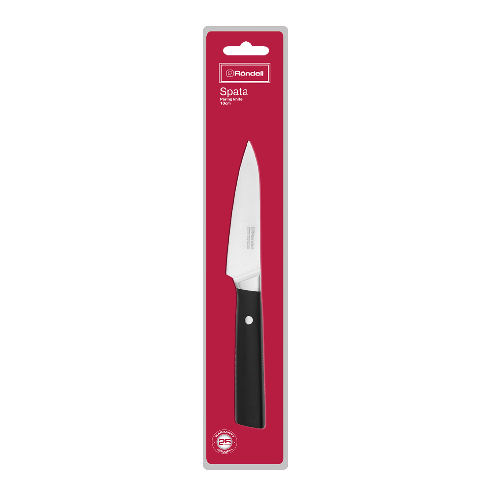 Нож для овощей 1138-RD Spata, черный
