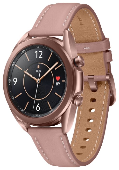 Смарт-часы Samsung Galaxy Watch 3 41мм 1.2" Super AMOLED бронзовый (SM-R850NZDACIS)
