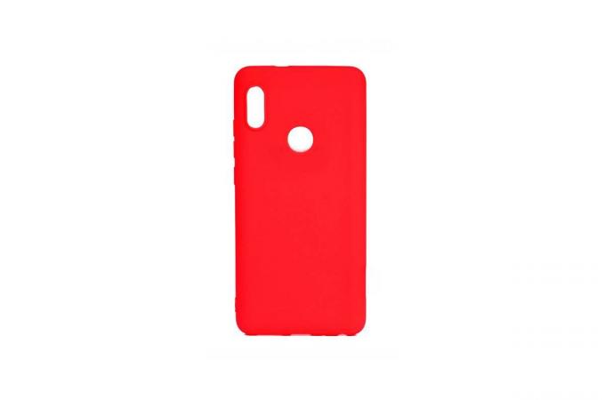Силикон Xiaomi Redmi 6 Pro / MiA2 Lite New Матовый красный