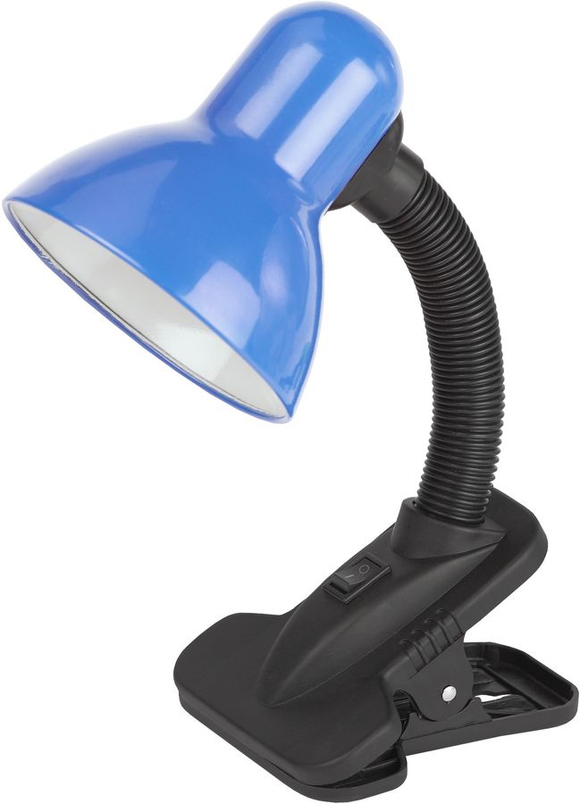 Наст.светильник ЭРА N-102-E27-40W-BU синий