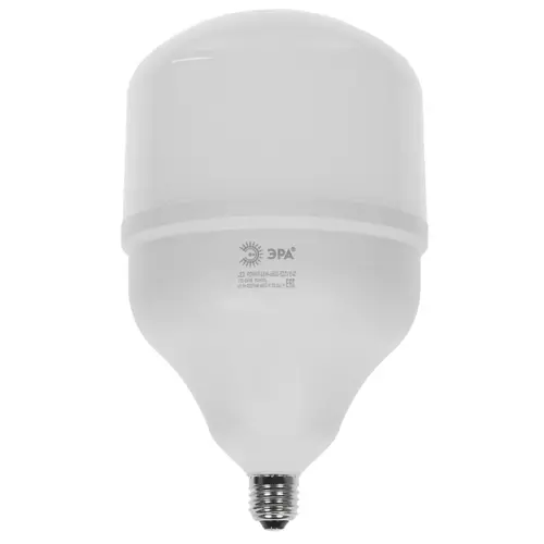 Лампа светодиодная ЭРА LED POWER T160-65W-6500-E27