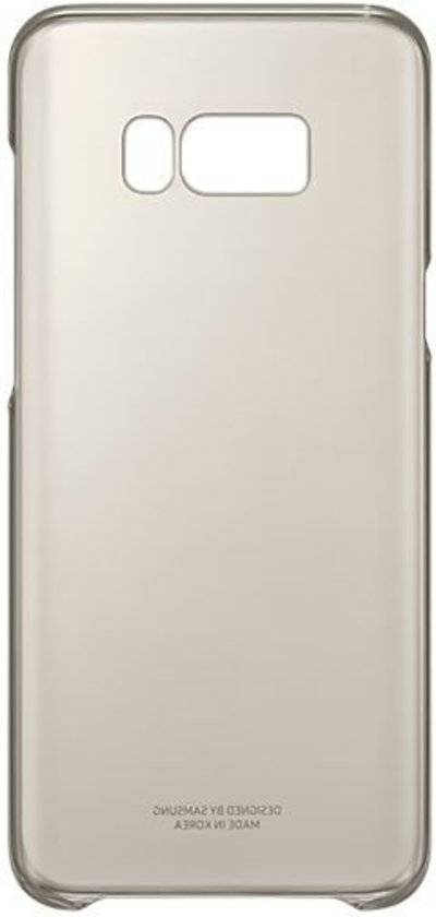 Чехол Clear Cover золотистый/прозрачный для Samsung Galaxy S8 Plus