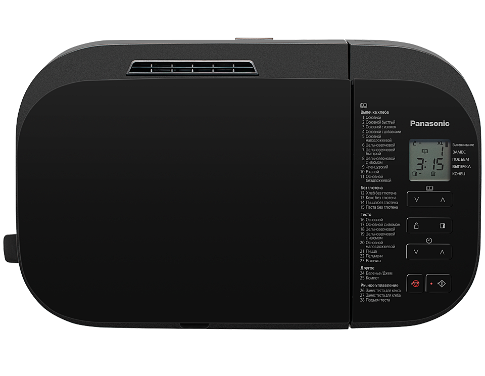 Хлебопечка Panasonic SD-R2530KTS, черный