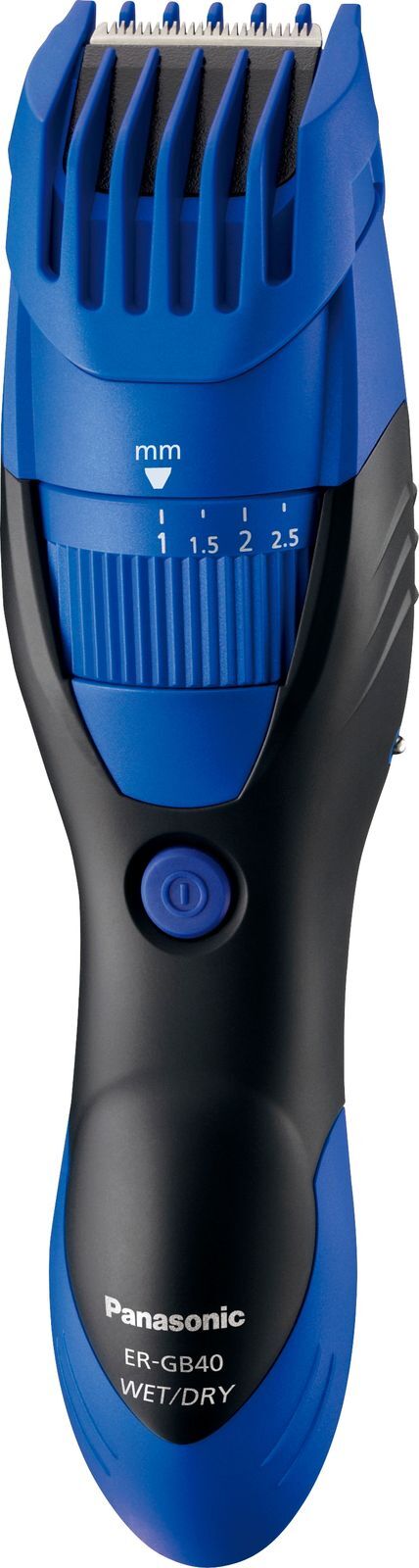 Триммер для стрижки бороды и усов Panasonic ER-GB40-A520, синий