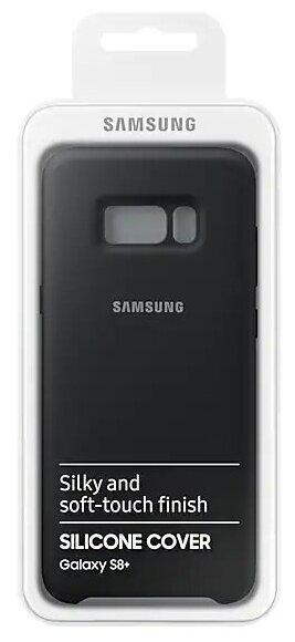 Чехол-накладка Clear Cover розовый/прозрачный Samsung Galaxy S8+