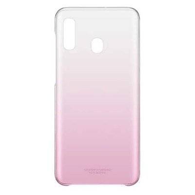 Чехол (клип-кейс) для Samsung Galaxy A20 Gradation Cover розовый