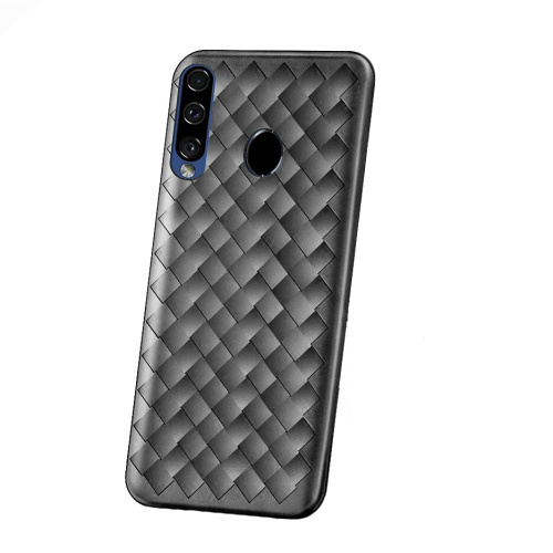 Силикон Samsung A30 2019 Плетенка черный