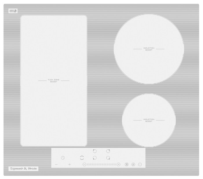 Электрическая варочная панель Zigmund & Shtain CI 34.6 W, белый