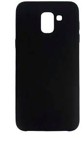 Задняя накладка Samsung Galaxy J6 (2018) Original Soft-Touch чёрный
