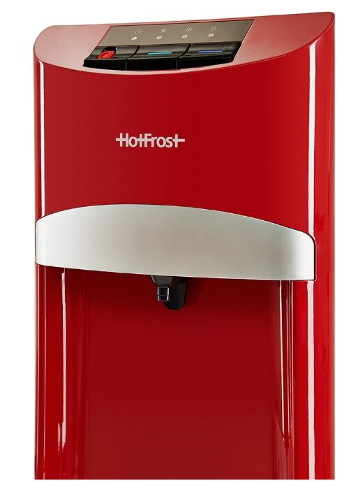 Напольный кулер HotFrost 45A, красный