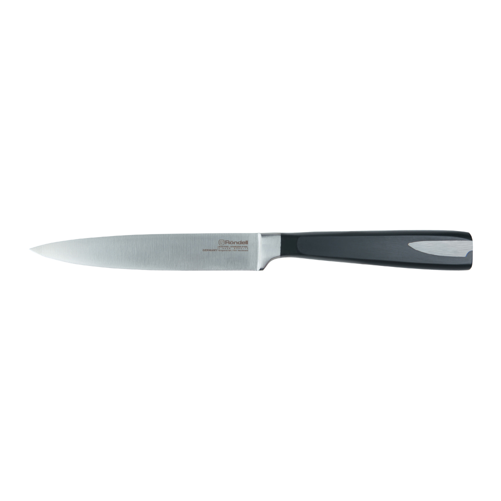 Нож универсальный Rondell 688-RD Cascara 12,7 см, черный