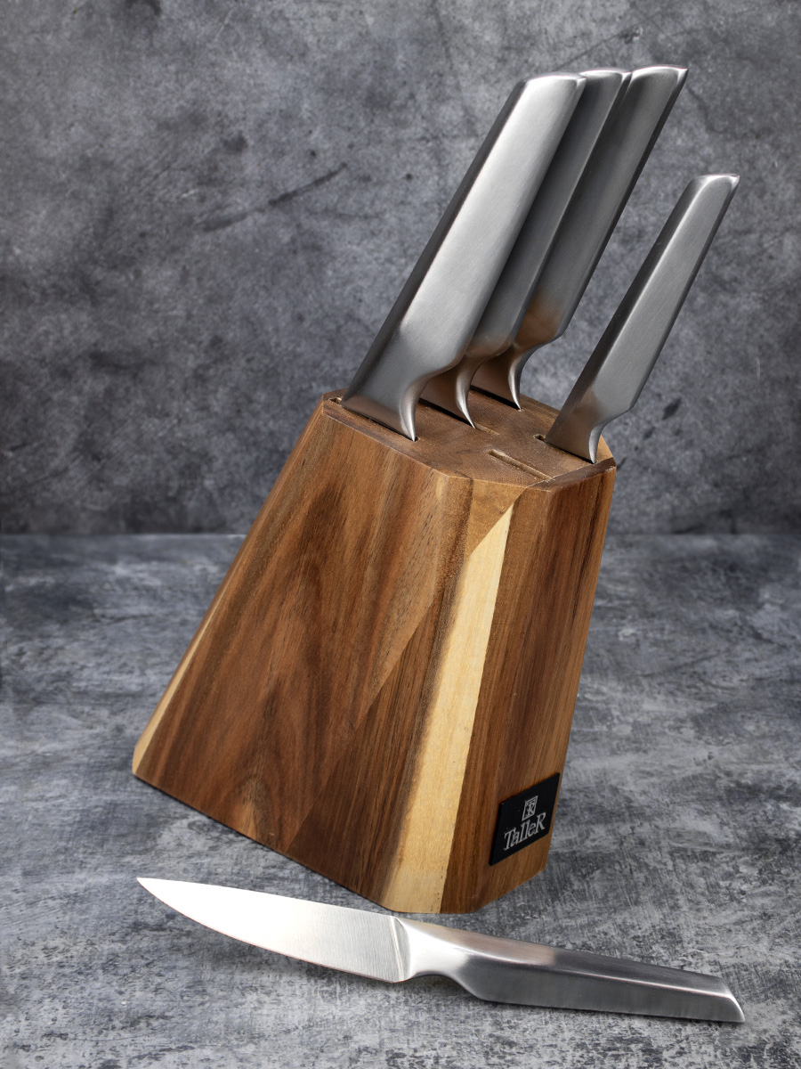Набор ножей 22012 Taller, серебристый