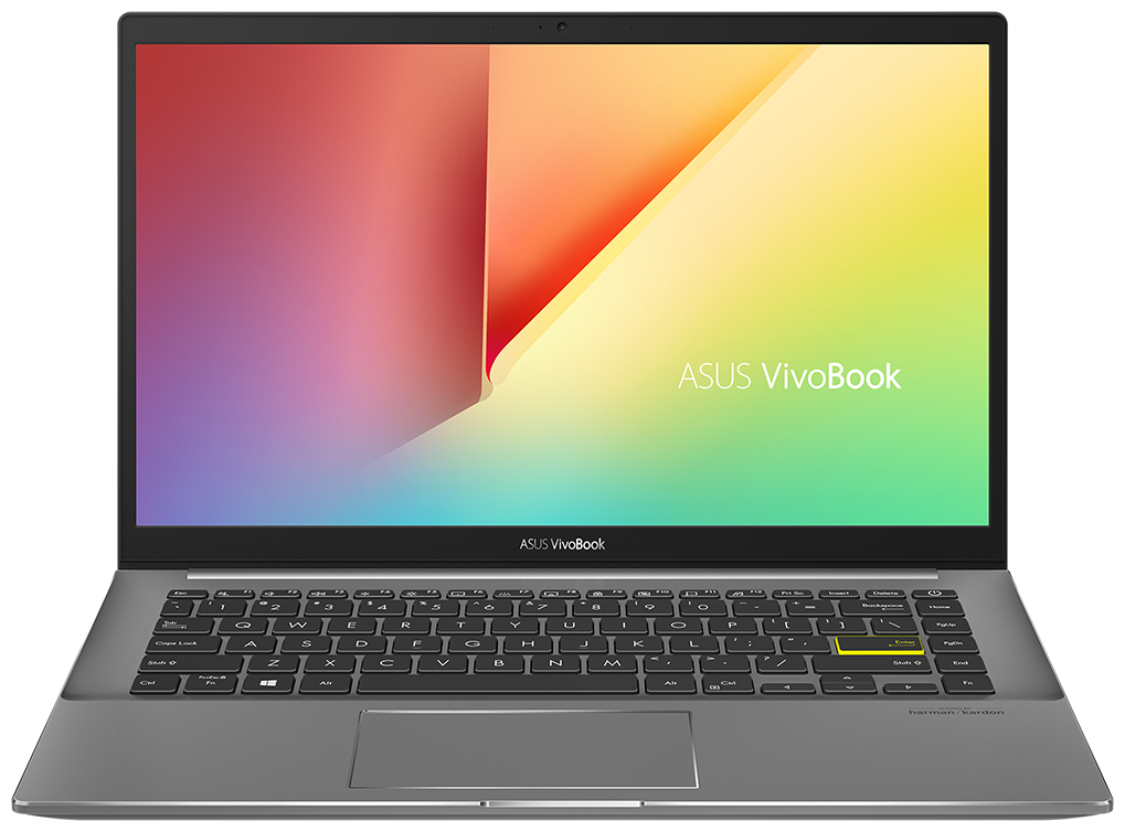 Ноутбук ASUS VivoBook S14 M433, черный