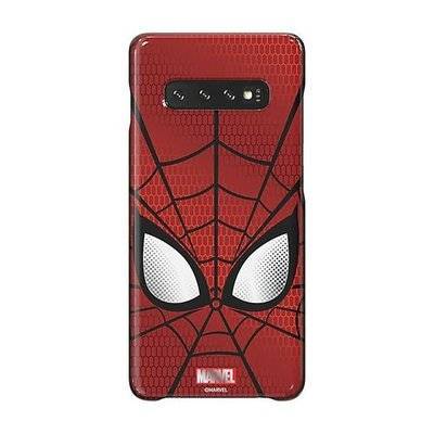 Чехол (клип-кейс) для Samsung Galaxy S10+ Marvel Case Spiderman красный