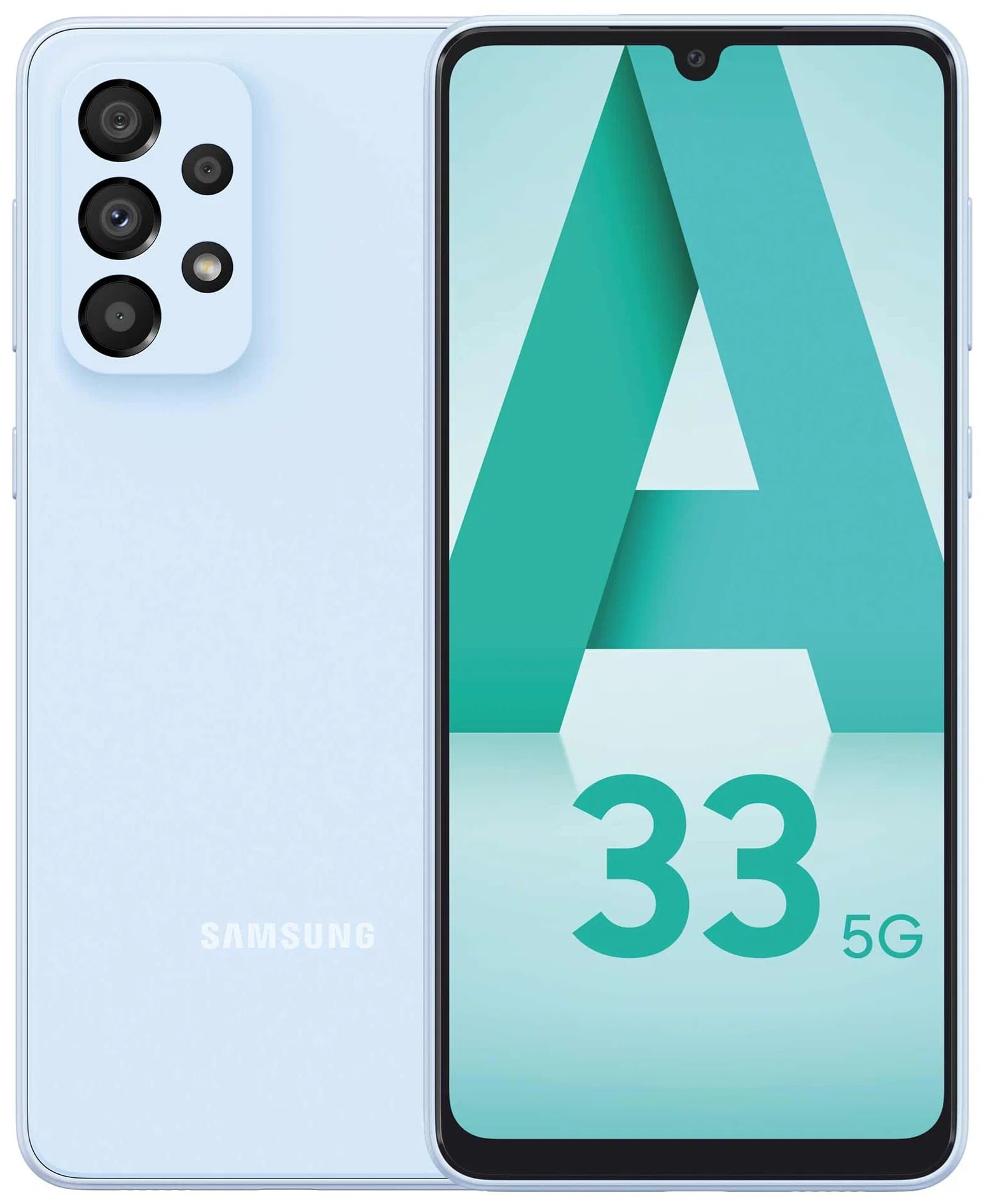 Телефон Samsung Galaxy A33 6+ 128Gb голубой (6 месяцев)