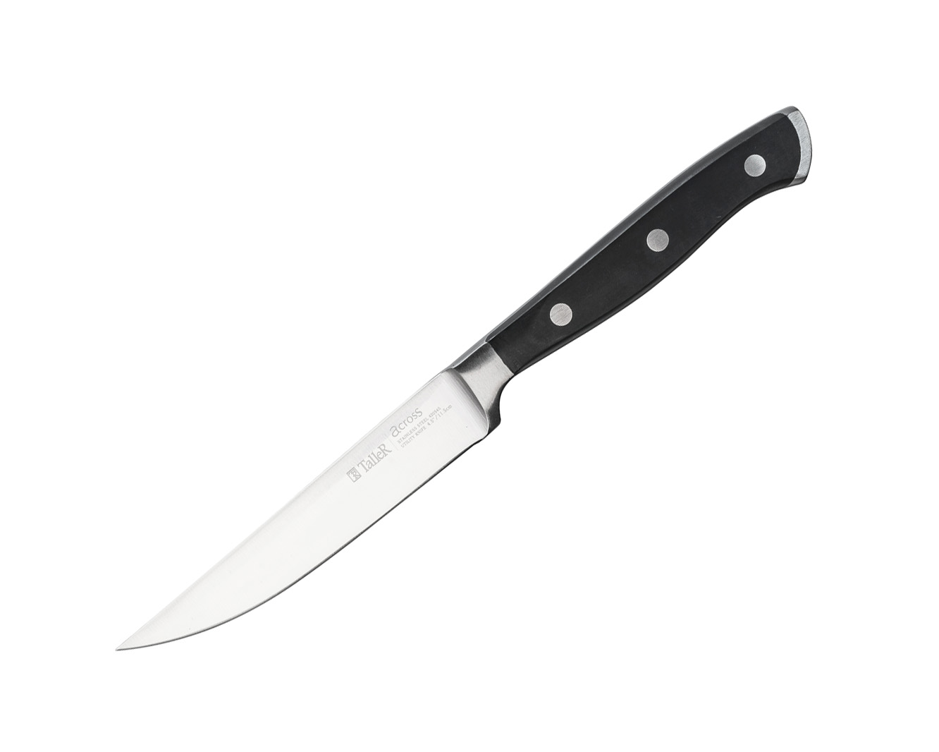 22023 TalleR Нож универсальный, черный