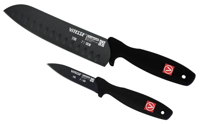 Набор Vitesse Legend 2 ножа, черный
