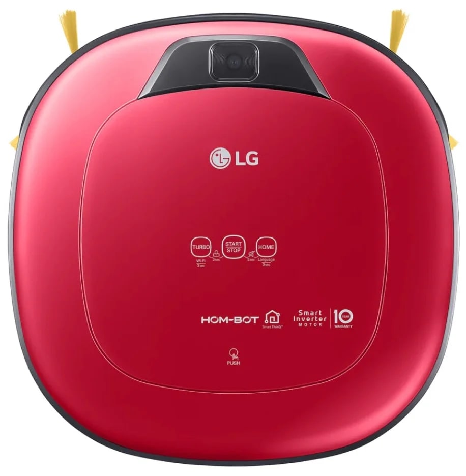 LG VRF6670LVT Пылесос-робот, красный