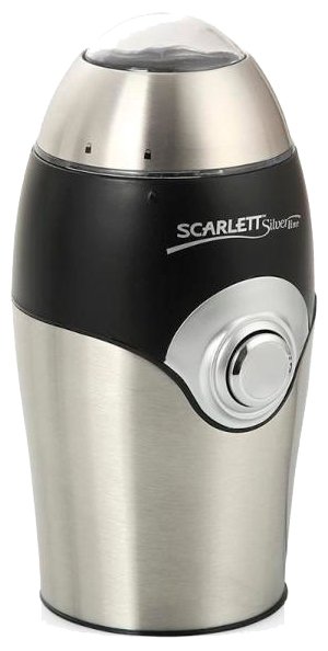 Кофемолка Scarlett SL-1545, черный/серебристый