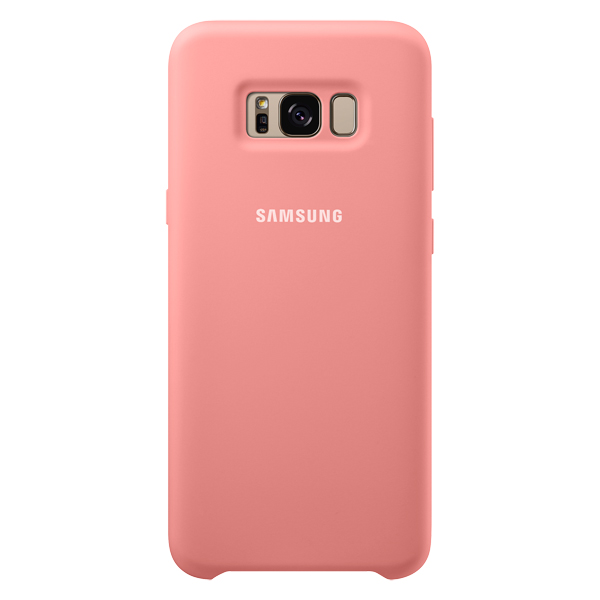 Чехол Silicone Cover розовый для Samsung Galaxy S8 Plus