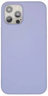 Накладка силиконовая Breaking Soft Touch с микрофиброй для iPhone 14 Pro (Фиолетовый)