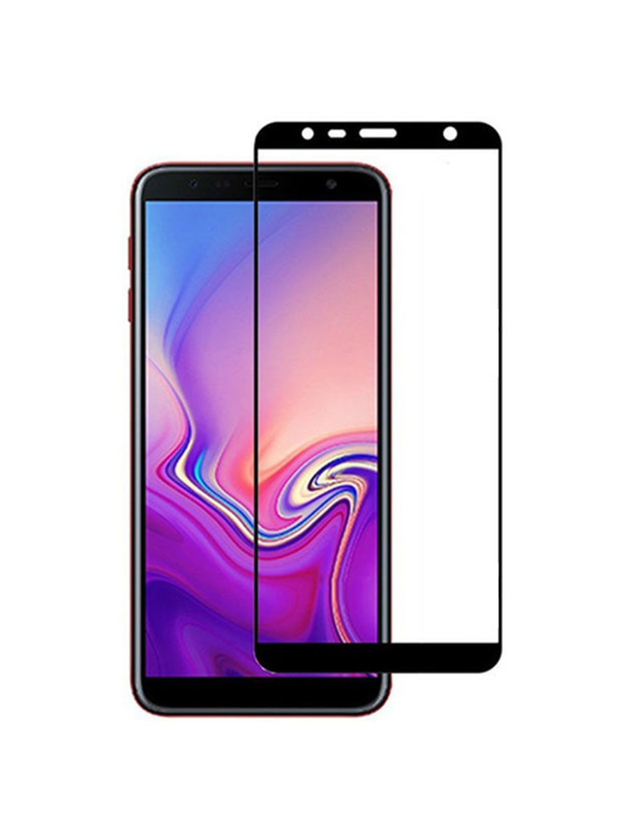 Защитное стекло Samsung Galaxy J6 Plus (2018) 5D черный