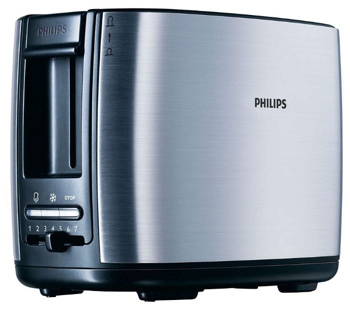 Тостер Philips HD2658/20 Черный, матовый металлик