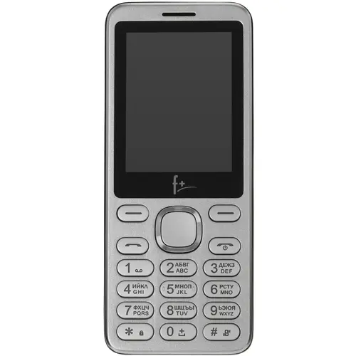 Телефон сотовый F+ S240 Silver