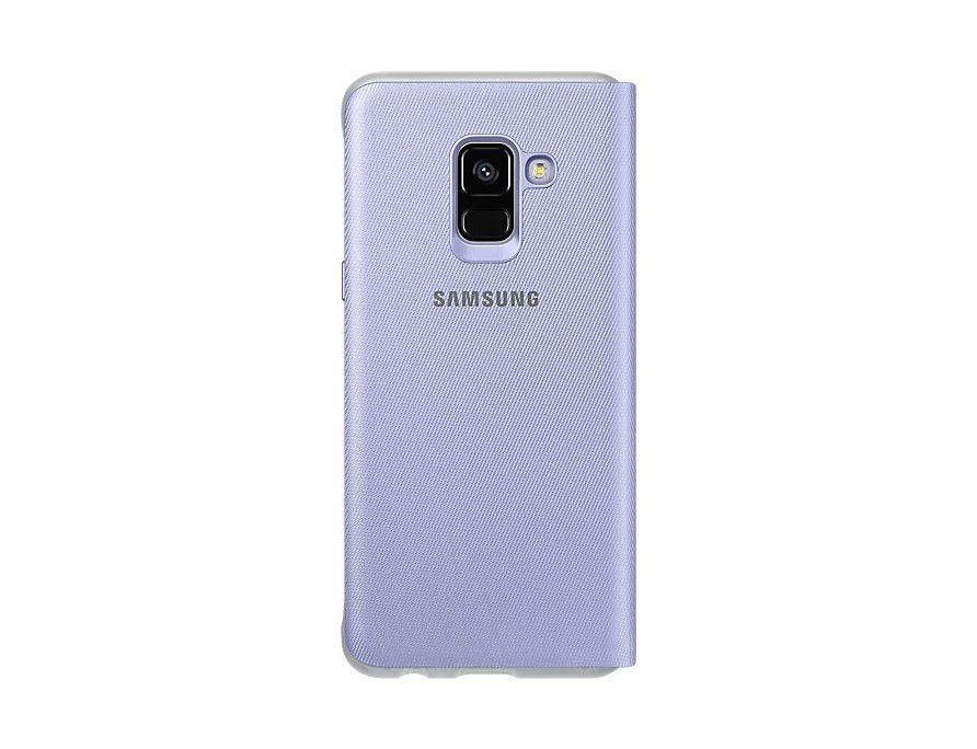 Чехол (флип-кейс) Samsung Galaxy A8 Neon Flip Cover фиолетовый
