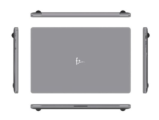 Ноутбук F+ FLAPTOP R 15.6'' Ryzen 3 5400U Quad/8GB/512GB W11 Light grey 