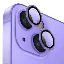 Защитные линзы Breaking для камеры iPhone 14/14 Plus (Фиолетовый)