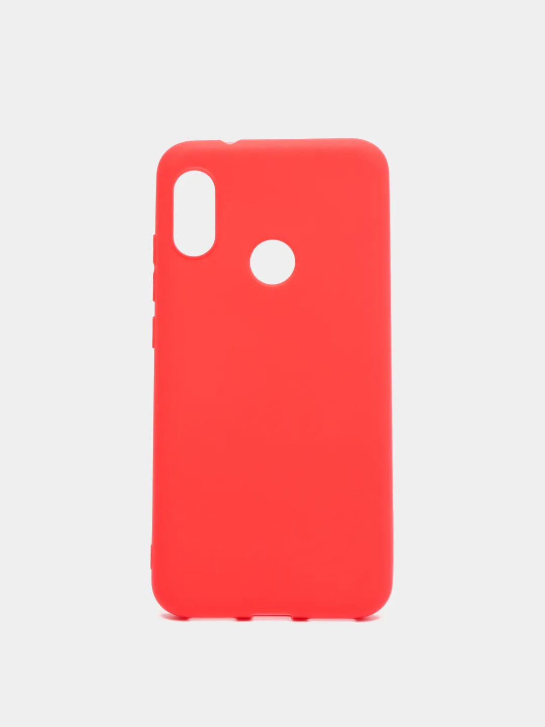 Силикон Xiaomi Redmi 6 Pro / MiA2 Lite New Матовый красный