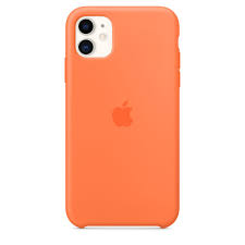 Крышка Apple iPhone 11 Pro Silicone Case CL2 №2 чистая оранжевая