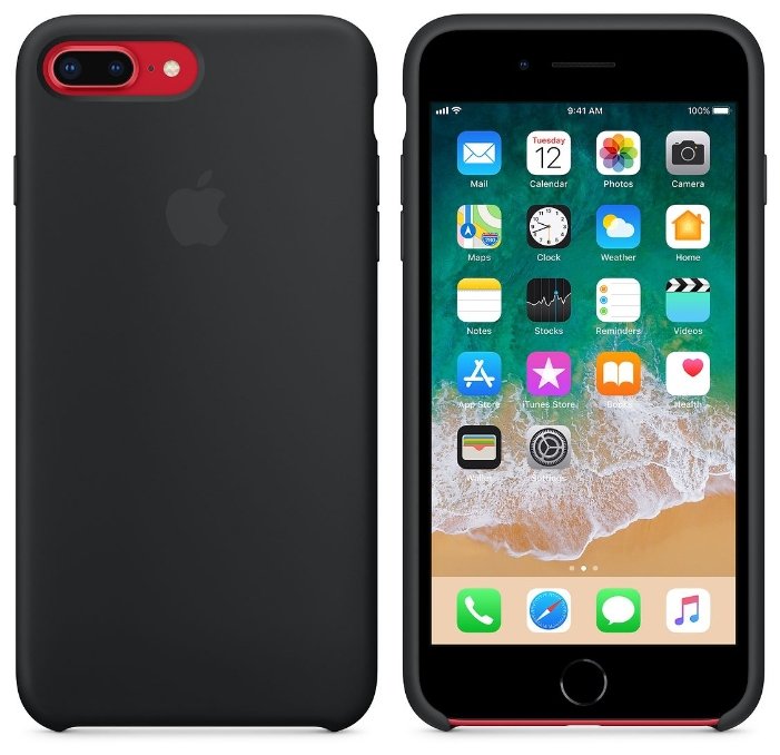 Чехол-накладка Apple силиконовый для iPhone 8 Plus / 7 Plus