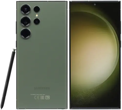 Телефон Samsung Galaxy S23 Ultra SM-S918B 512Gb зеленый РСТ