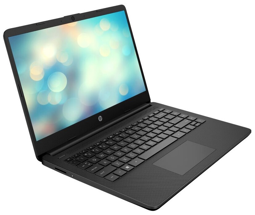 Ноутбук HP 14s-fq0022ur, черный
