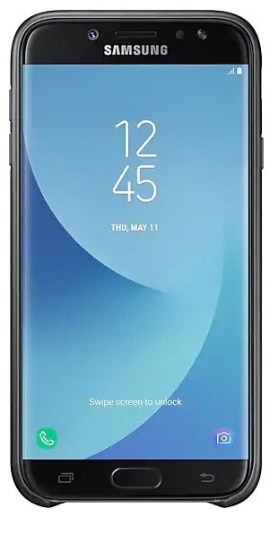 Чехол (клип-кейс) для Samsung Galaxy J7 (2017) Dual Layer Cover черный