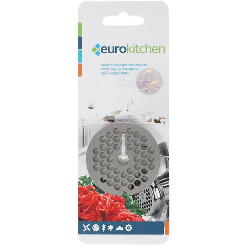 EUROKITCHEN GR1-4,5, Решетка для мясорубки/кухонного комбайна с мясорубкой, сталь