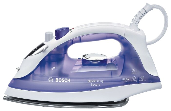Утюг Bosch TDA 2377, фиолетовый