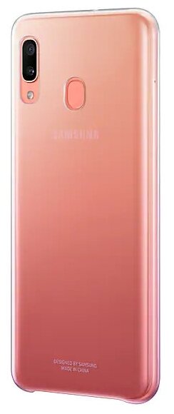 Чехол (клип-кейс) для Samsung Galaxy A20 Gradation Cover черный