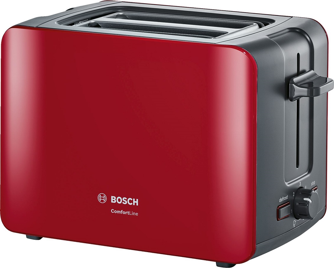 Тостер Bosch TAT6A114 красный