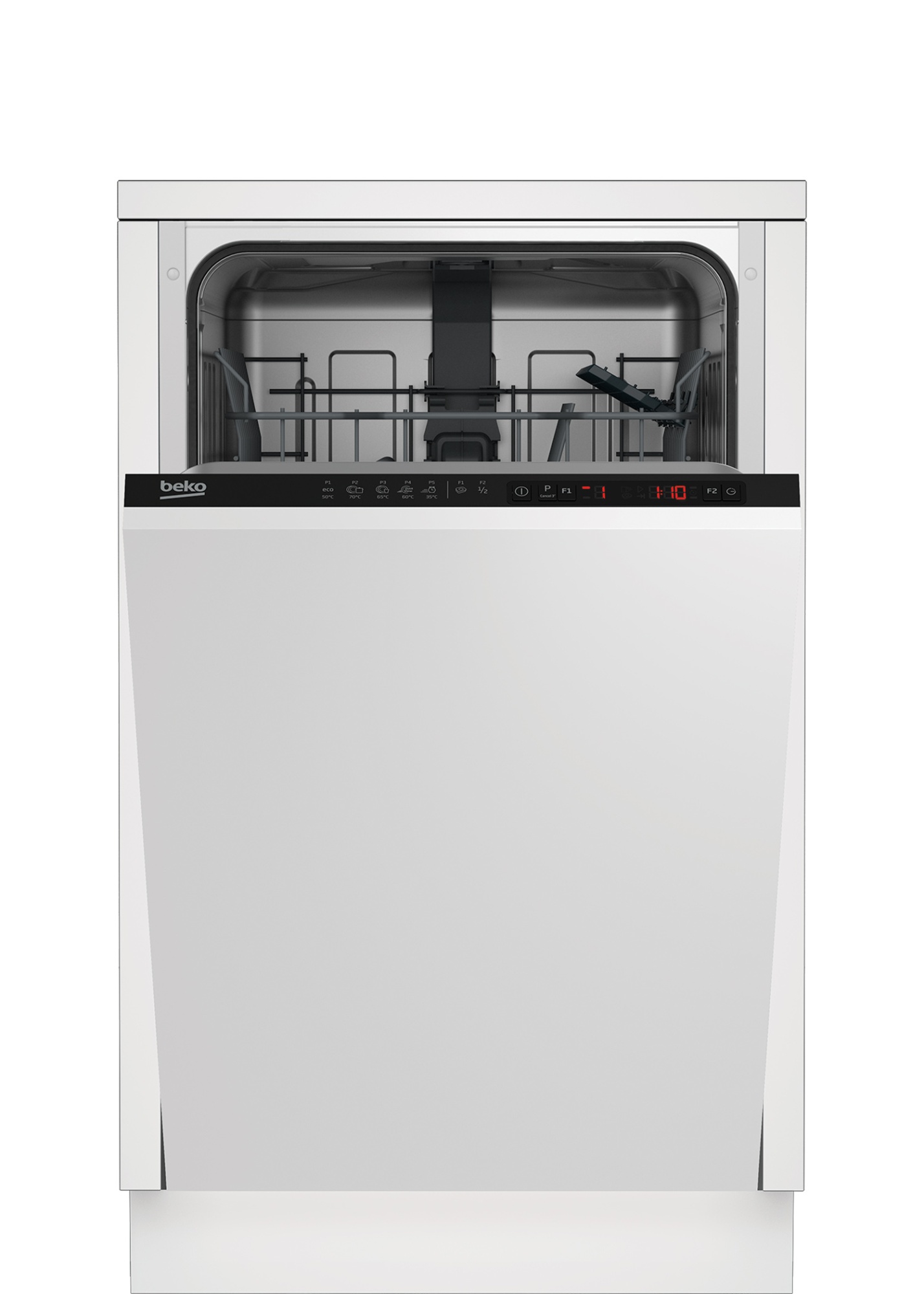 Встраиваемая посудомоечная машина Beko DIS25010, белый