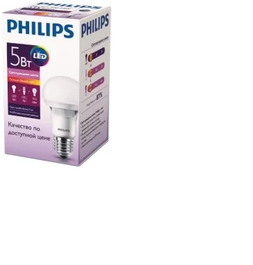 Лампа светодиодная Philips ESS LEDBulb 5W E27 3000K 230V