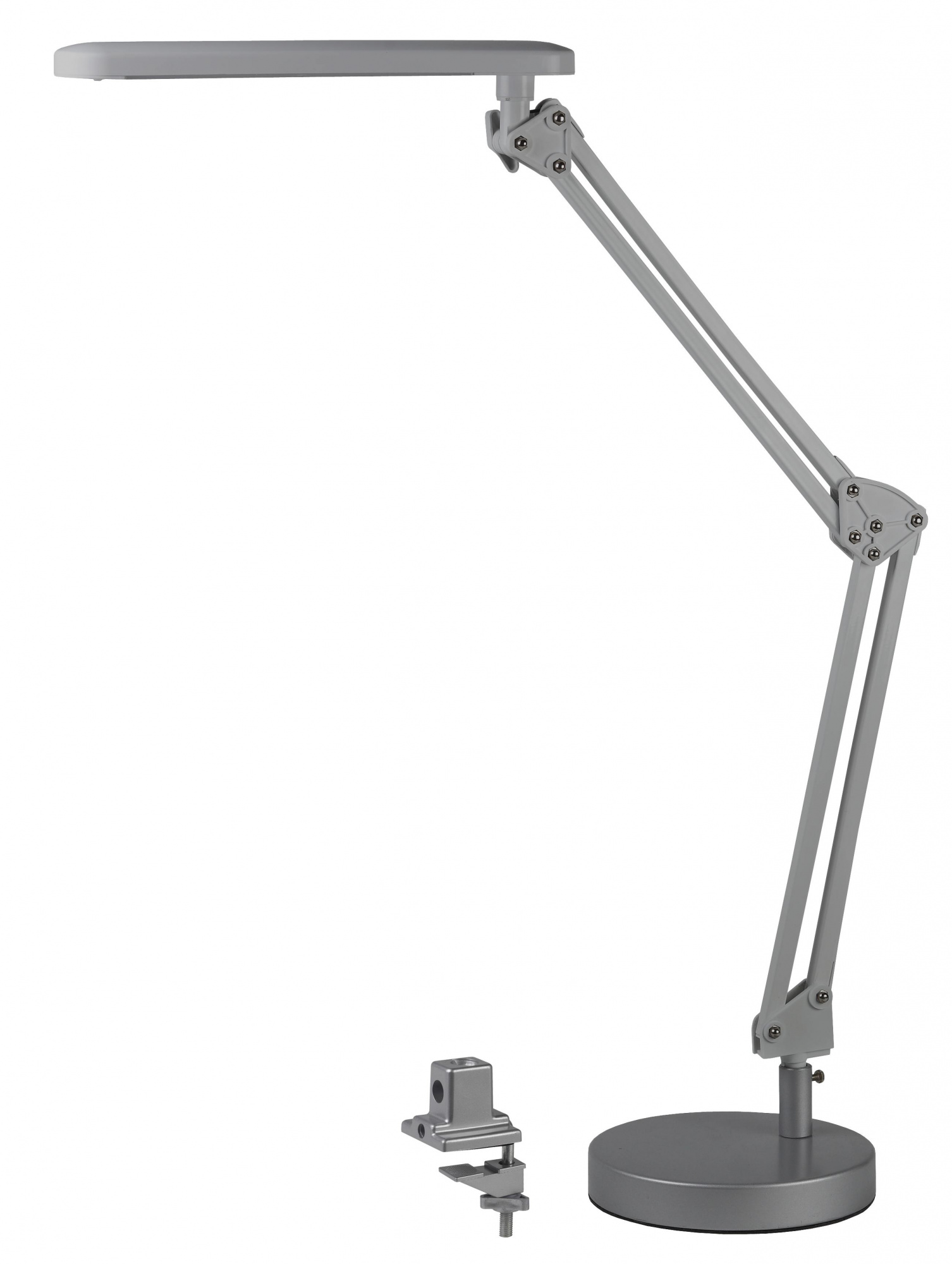 Наст.светильник ЭРА NLED-440-7W-S серебро