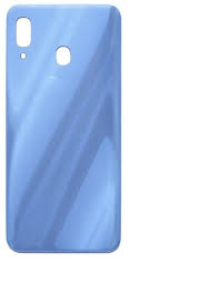 Задняя накладка Samsung Galaxy A30 Силикон Кристал Синий