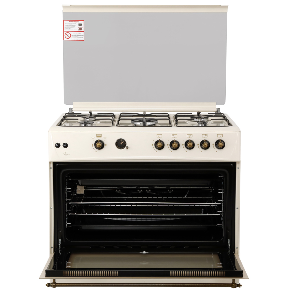 Кухонная плита AVEX FG903 YR газовая бежевая